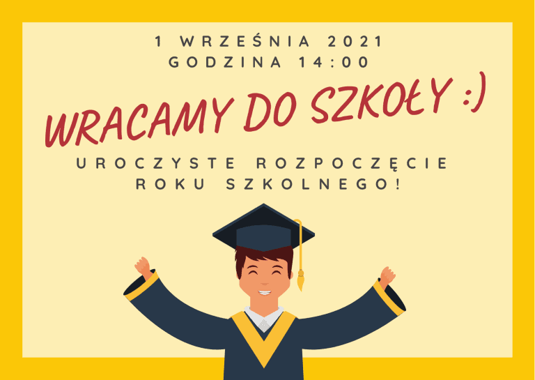 Uroczyste rozpoczęcie roku szkolnego 2021/2022